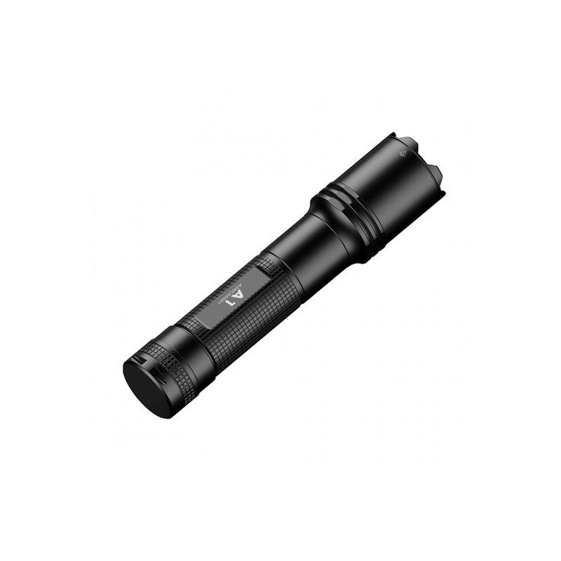 Lampe tactique rechargeable A1 LED - 1100 lumens