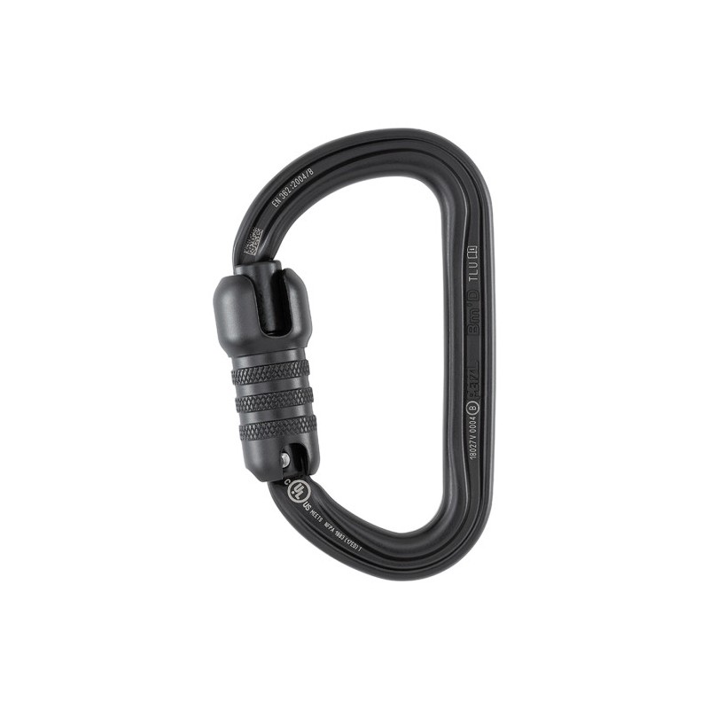 Mousqueton asymétrique à haute résistance Bm'D à verrouillage Triact-Lock