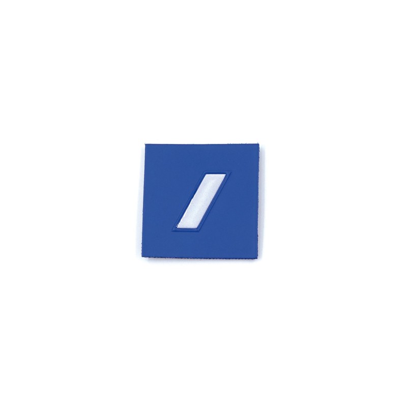 GRADE POLICE MUNICIPALE PLASTIFIÉ EN RELIEF