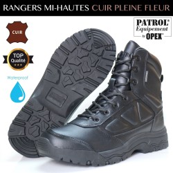 RANGERS MI HAUTES FULL CUIR WATERPROOF