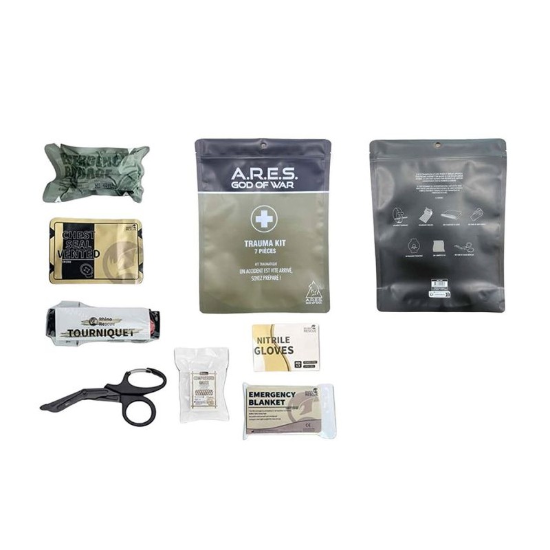 KIT MEDICAL TRAUMA 7 PIECES