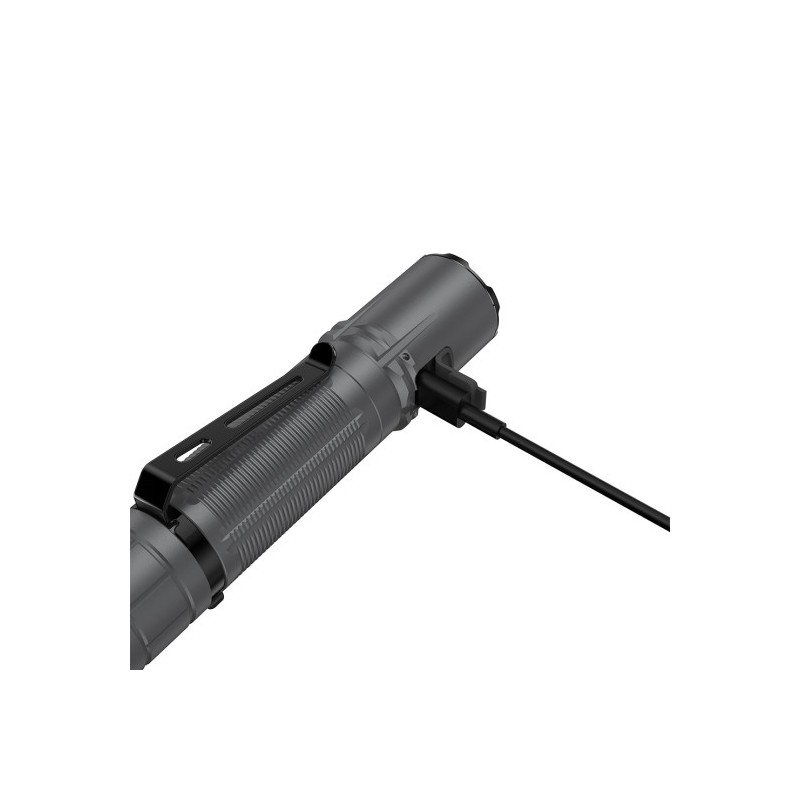 Lampe tactique rechargeable XT2CR PRO - 2100 lumens - gris béton