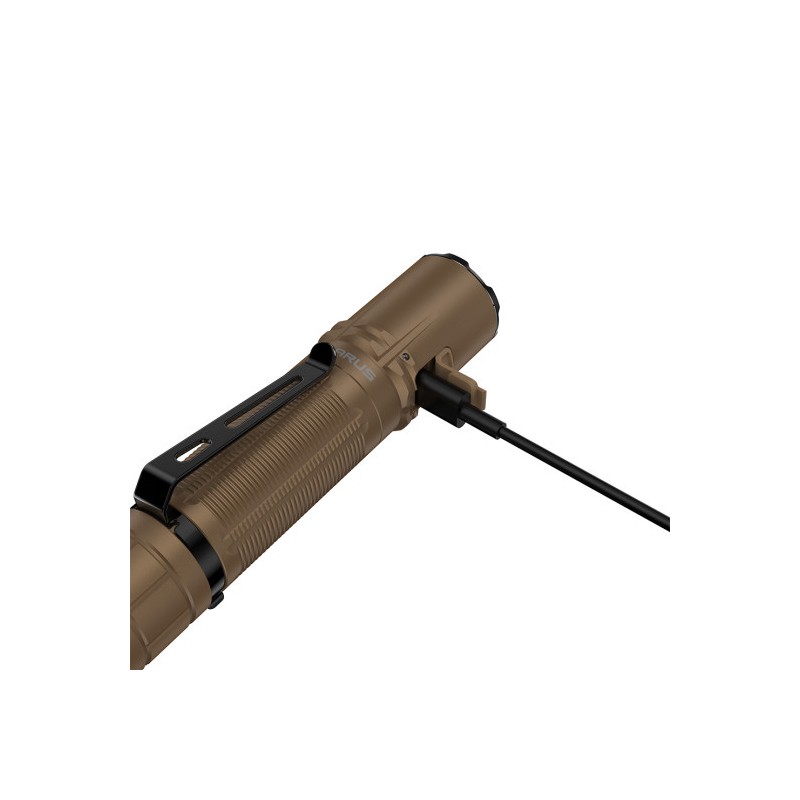 Lampe tactique rechargeable XT2CR PRO - 2100 lumens - tan