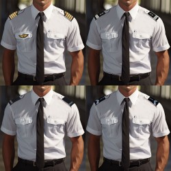 CHEMISE PILOTE BLANCHE MANCHES COURTES CHEMISE PILOTE BLANCHE MANCHES COURTES