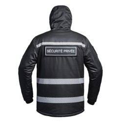 Parka Hardshell SÉCU-ONE WF 150 HV-TAPE Sécurité Privée noir Parka Hardshell SÉCU-ONE WF 150 HV-TAPE Sécurité Privée noir