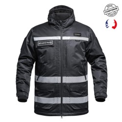 Parka Hardshell SÉCU-ONE WF 150 HV-TAPE Sécurité Privée noir Parka Hardshell SÉCU-ONE WF 150 HV-TAPE Sécurité Privée noir