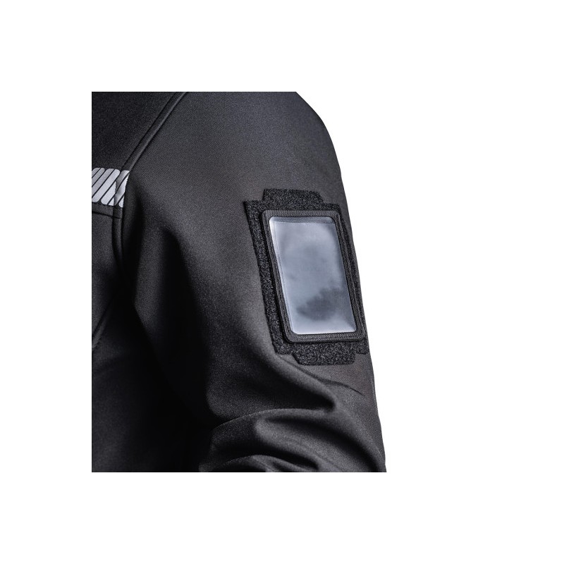 Parka Hardshell SÉCU-ONE WF 150 flap Sécurité Privée noir
