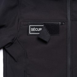Parka Hardshell SÉCU-ONE WF 150 flap Sécurité Privée noir Parka Hardshell SÉCU-ONE WF 150 flap Sécurité Privée noir