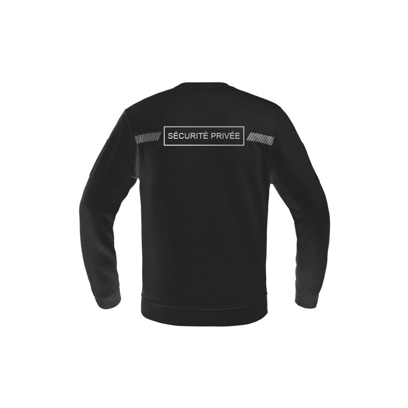 Sweat SÉCU-ONE Sécurité Privée noir