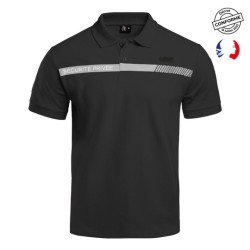 Polo SÉCU-ONE Sécurité Privée noir Polo SÉCU-ONE Sécurité Privée noir