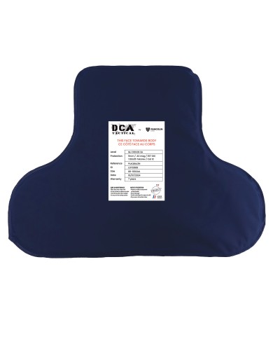 2 PLAQUES BALISTIQUES NIJ 3A AVANT ET ARRIÈRE