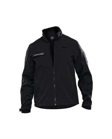 Softshell sécurité privée avec bandes HV noir– GK SAFETEK Softshell sécurité privée avec bandes HV noir– GK SAFETEK