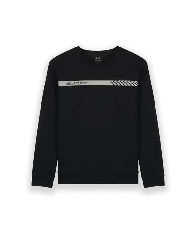 Sweat sécurité privée noir – GK SAFETEK Sweat sécurité privée noir – GK SAFETEK