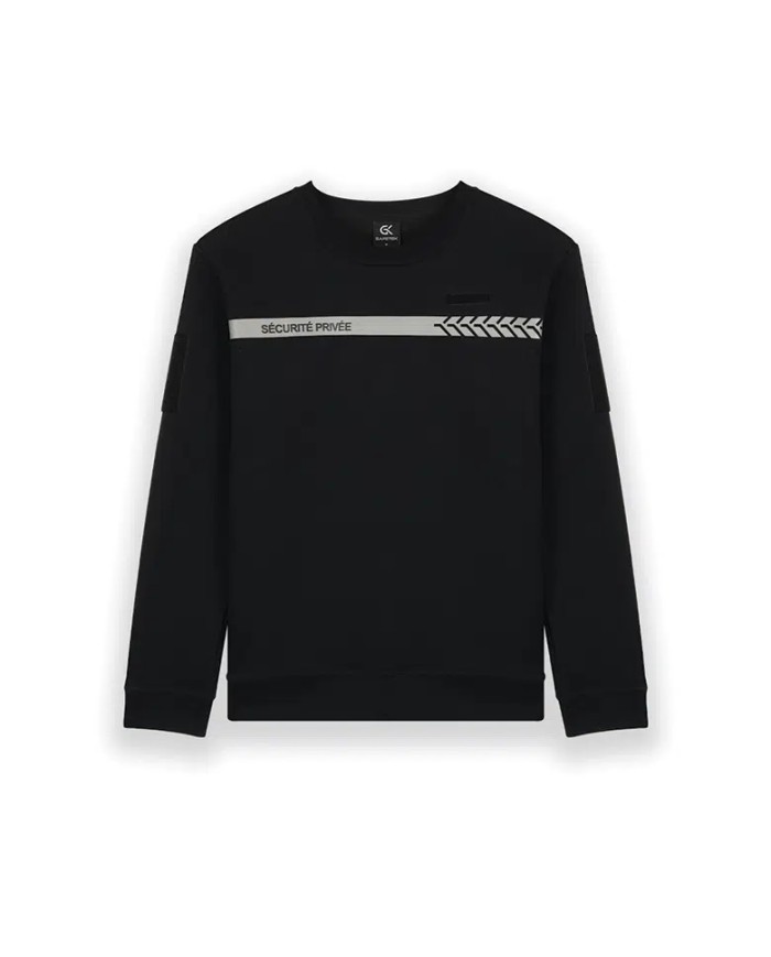 Sweat sécurité privée noir – GK SAFETEK