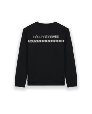 Sweat sécurité privée noir – GK SAFETEK