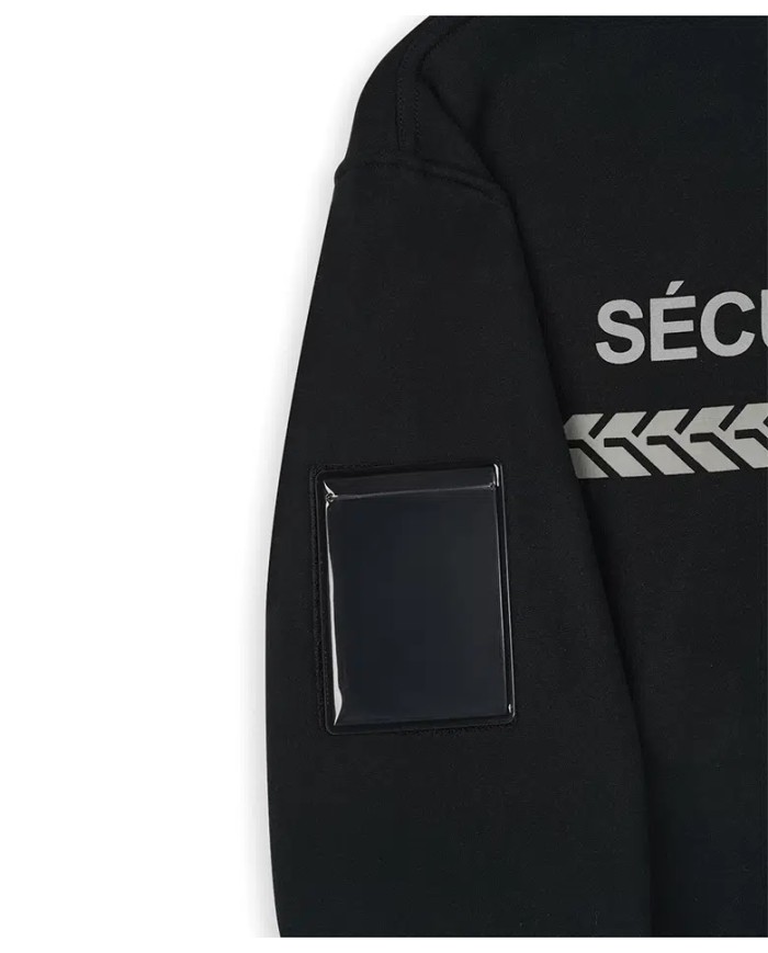 Sweat sécurité privée noir – GK SAFETEK