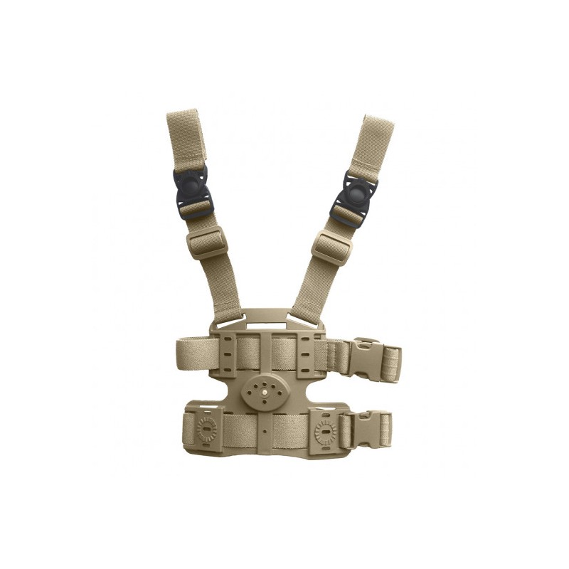 Plaque de cuisse 2 sangles 8K18 tan