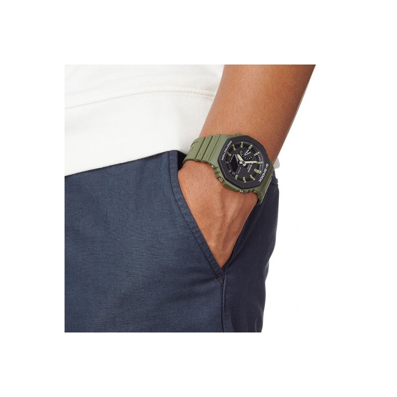 Montre G-Shock Classic GA-2110SU vert olive