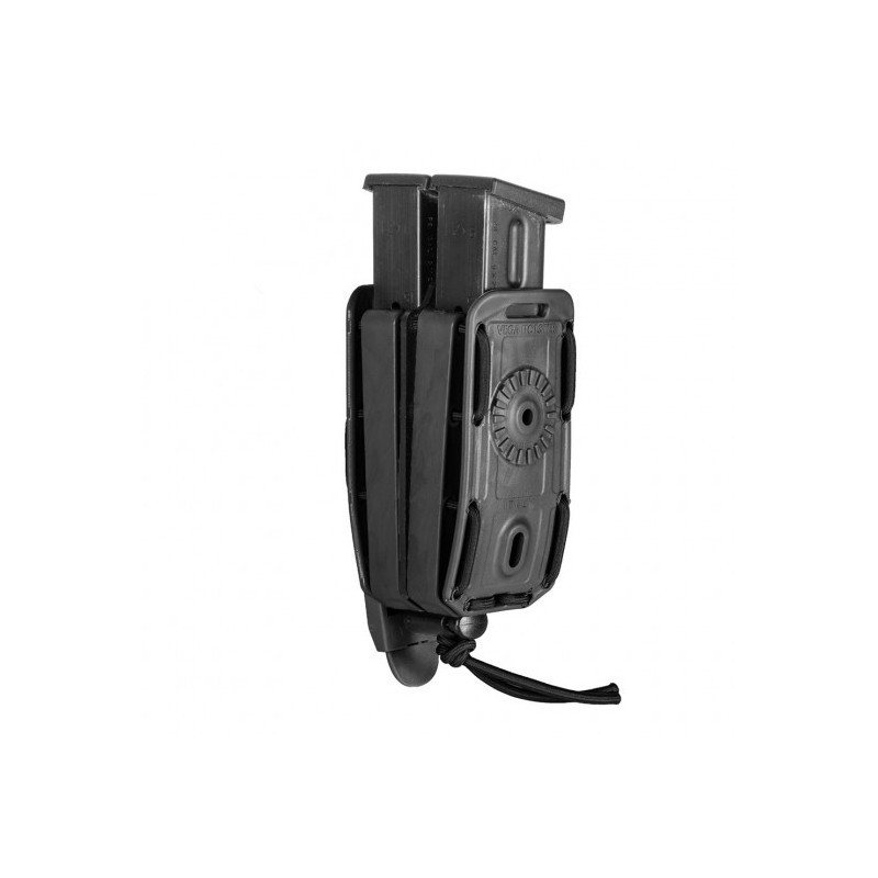 Porte-chargeur double Bungy 8BL noir pour pistolet automatique