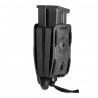 Porte-chargeur simple Bungy 8BL noir pour pistolet automatique