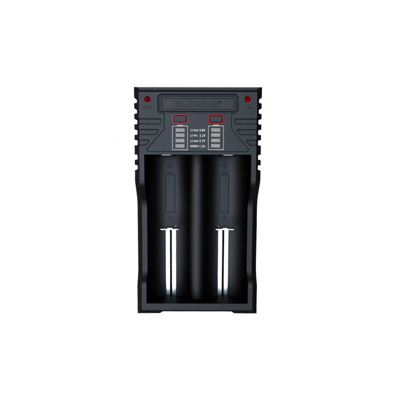 Chargeur pour 2 batteries rechargeables