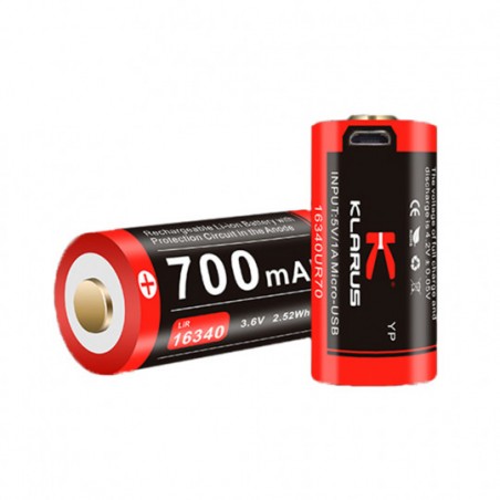 Batterie rechargeable Lithium-Ion 18650 3.7V 2600 mAh