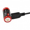 Batterie rechargeable Lithium-Ion 18650 3.7V 2600 mAh