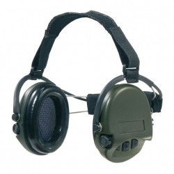 Casque anti-bruit Suprême Pro-X serre-nuque vert olive coussinets mousse