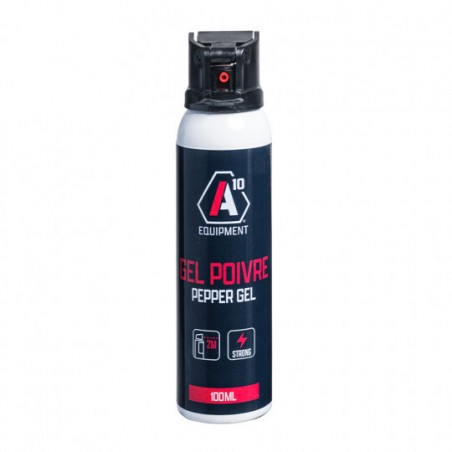 Aérosol lacrymogène anti-agression gel poivre 100 ml