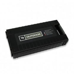 Couteau de poche Cac serration PA6 jaune