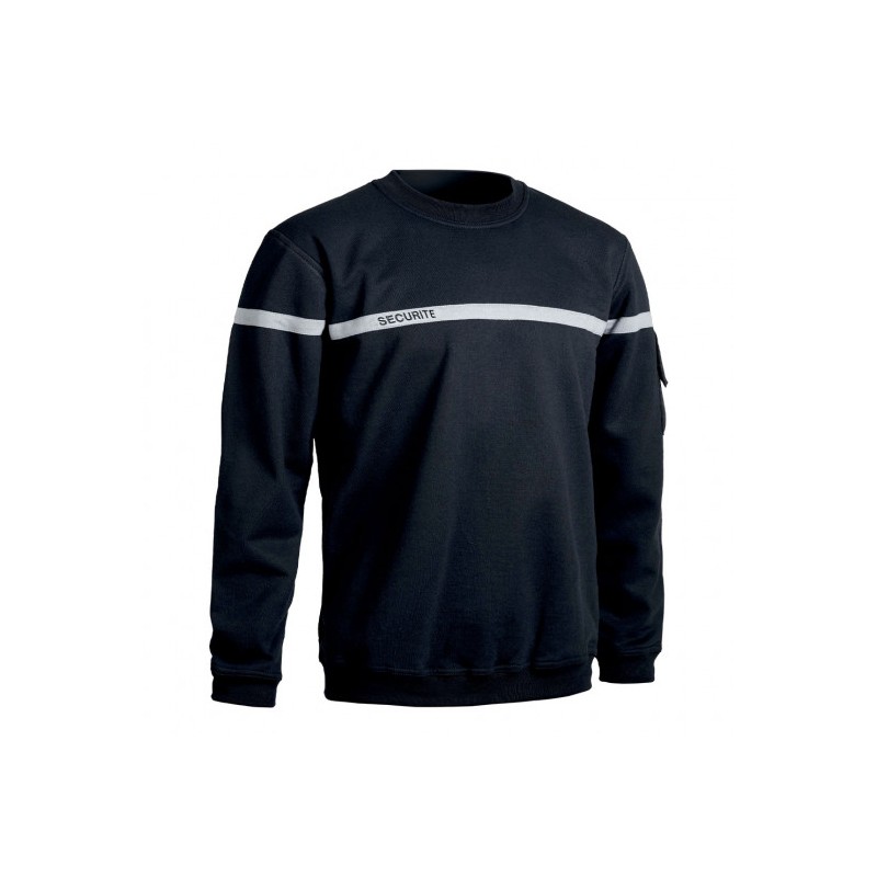 Sweat Sécu-One sécurité bande grise