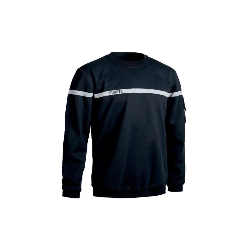 Sweat Sécu-One sûreté bande grise