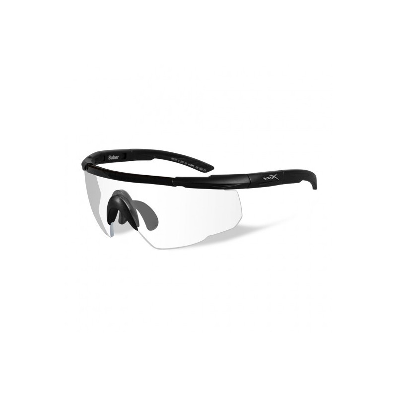 Lunettes de protection balistiques Saber Adv. noir écrans fumé/incolore/orange