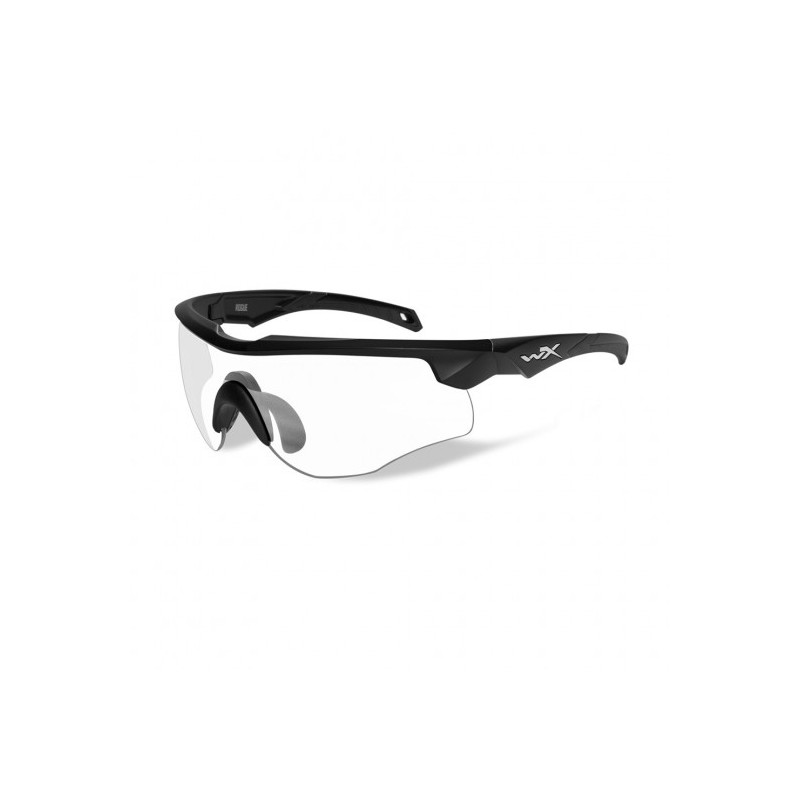 Lunettes de protection balistiques Rogue Comm noir écran incolore