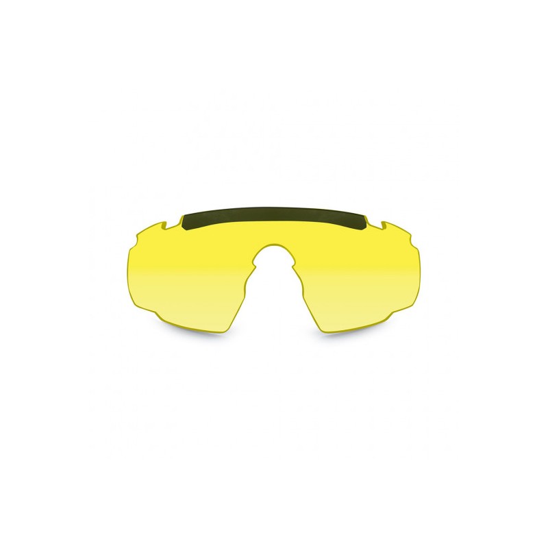Ecran jaune pour lunettes de protection balistiques Saber Advanced