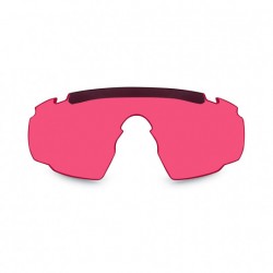 Ecran rouge pour lunettes de protection balistiques Saber Advanced