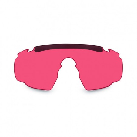 Ecran rouge pour lunettes de protection balistiques Saber Advanced