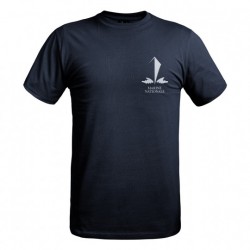 T-shirt Strong logos Marine Nationale bleu marine T-shirt Strong logos Marine Nationale bleu marine