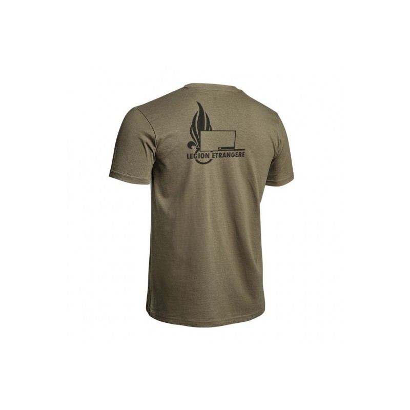 T-shirt Strong Légion étrangère vert olive
